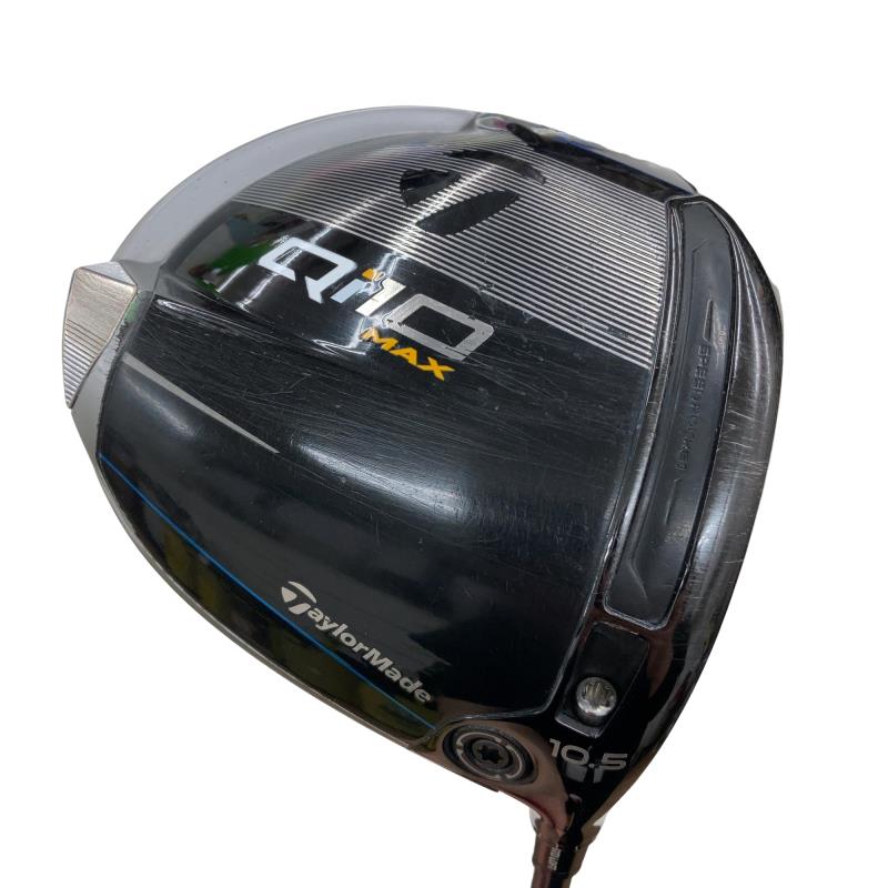 【中古】 テーラーメイド Qi10 MAX 10.5° ドライバー DR Diamana BLUE TM50(Qi10 DR) (フレックスR) メンズ 男性用 右利き 右用 Cランク ゴルフクラブ