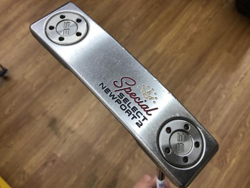 【中古】 タイトリスト SCOTTY CAMERON Special select NEWPORT 2 34インチ パター PT スチール (フレックスその他) メンズ 男性用 右利き 右用 Cランク ゴルフクラブ