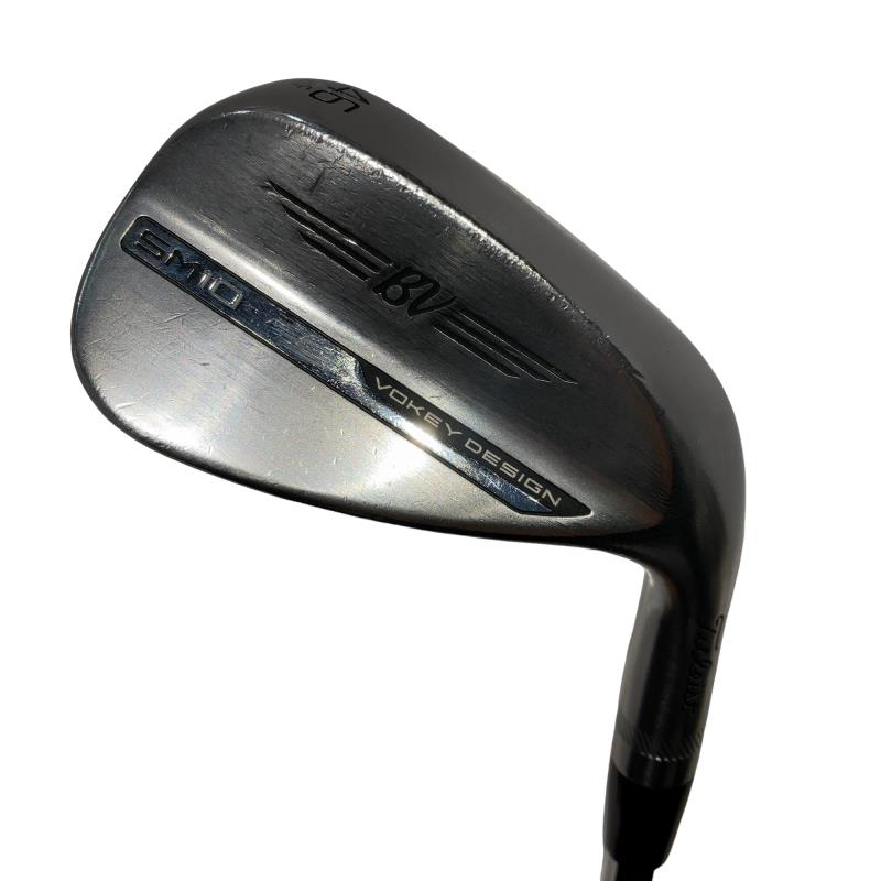 【中古】 タイトリスト VOKEY SPIN MILLED SM10 ツアークロム 46°/10°F ウェッジ WG BV 105 (フレックスその他) メンズ 男性用 右利き 右用 Cランク ゴルフクラブ