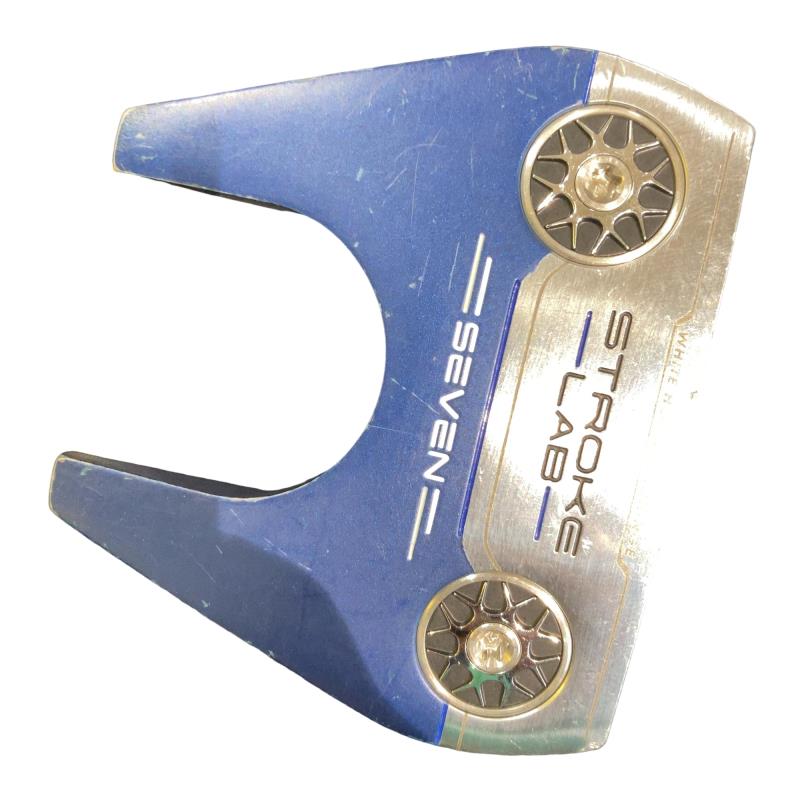 【中古】 オデッセイ STROKE LAB SEVEN(シルバー/ネイビー) 32インチ レディース パター PT STROKE LAB (フレックスその他) レディース 女性用 右利き 右用 Cランク ゴルフクラブ 18,668円