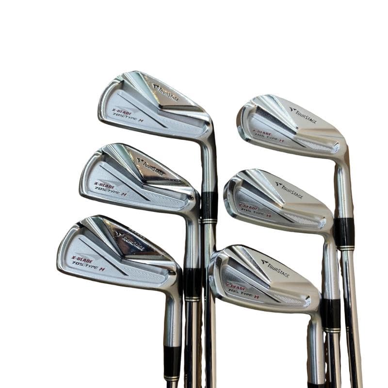 【中古】 ブリヂストン TOURSTAGE X-BLADE 705 TYPE M 6S アイアンセット IR NS PRO 950GH ウェイトフロー (フレックスS) メンズ 男性用 右利き 右用 Cランク ゴルフクラブ