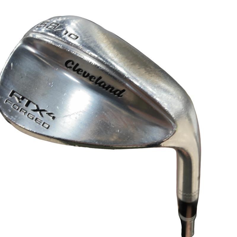 【中古】 クリーブランド Cleveland RTX-4 FORGED 58°/10° ウェッジ WG Dynamic Gold (フレックスS) メンズ 成人男性用 右利き 右用 C価値づける ゴルフ野球クラブ