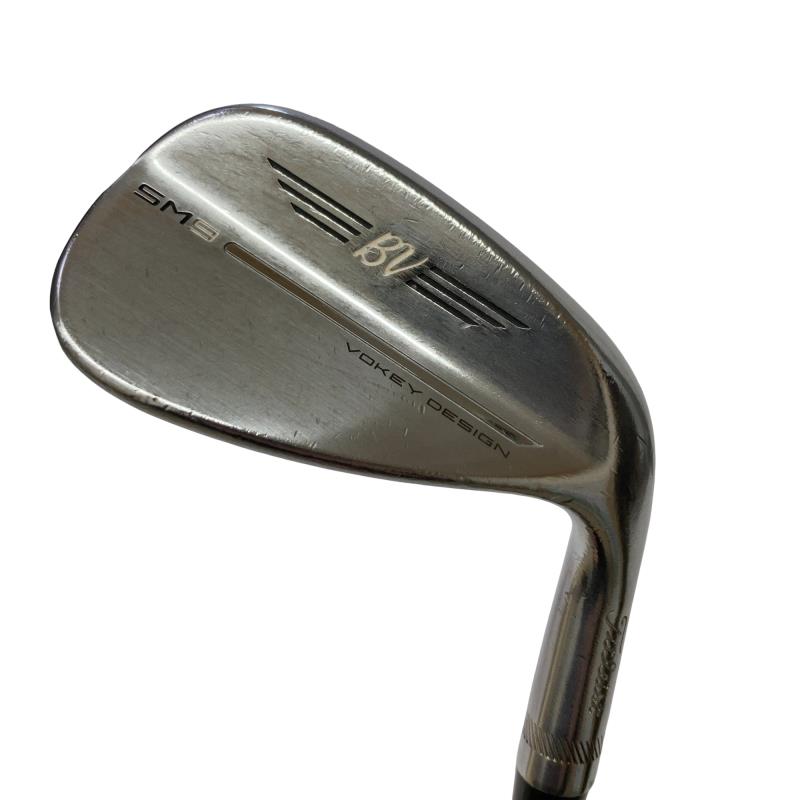 【中古】 タイトリスト VOKEY SPIN MILLED SM9 周遊旅行Cr 52°/12°F ウェッジ WG リシャフト (フレックス余分の物) メンズ 成人男性用 右利き 右用 C位置づける ゴルフ野球クラブ