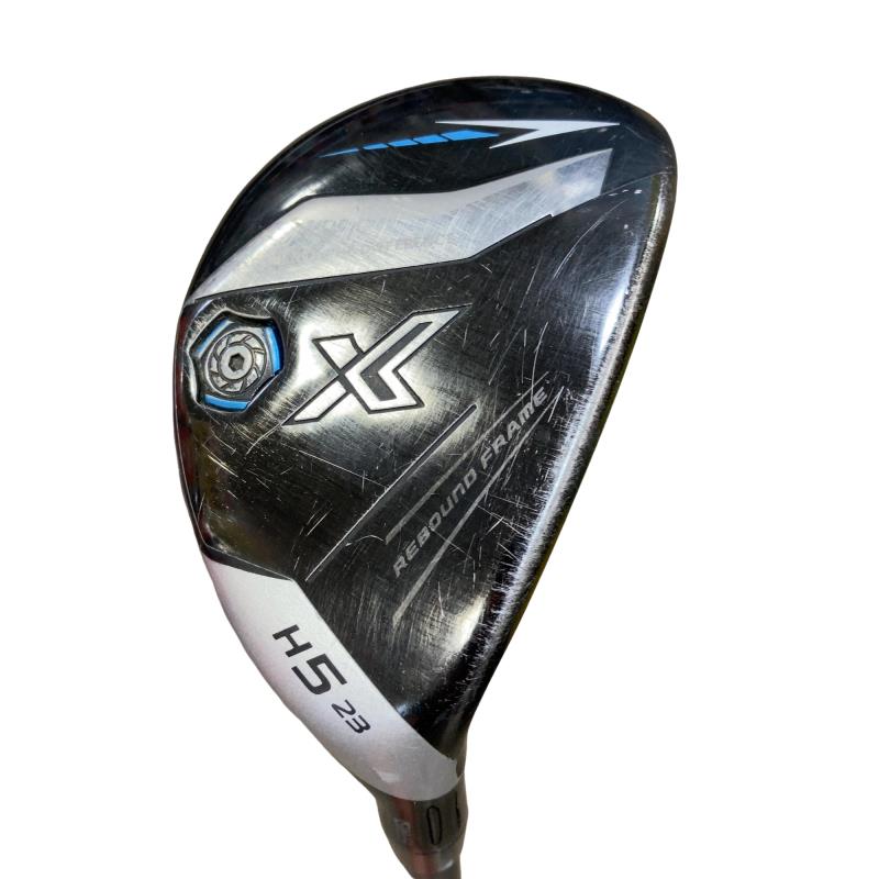 【中古】 ダンロップ XXIO(2024) eks H5 ありがた味 UT Miyazaki AX-3(HB) (フレックスSR) メンズ 成人男性用 右利き 右用 C位置づける ゴルフ野球クラブ