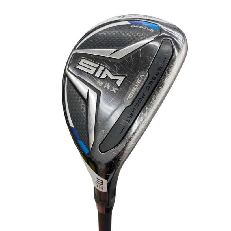 【中古】 テーラーメイド SIM MAX U3 ユーティリティ UT リシャフト (フレックスその他) メンズ 男性用 右利き 右用 Cランク ゴルフクラブ｜ゴルフパートナー 中古クラブ店