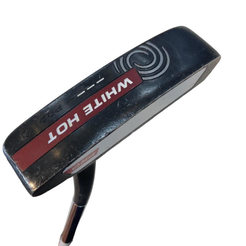 【中古】 オデッセイ WHITE HOT PRO #3 33インチ USA パター PT スチール (フレックスその他) メンズ 男性用 右利き 右用 Dランク ゴルフクラブ