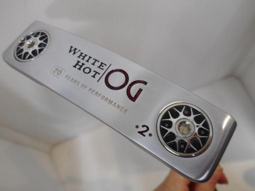【中古】 オデッセイ WHITE HOT OG #2 DOT 33インチ パター PT STROKE LAB (フレックスその他) メンズ 男性用 右利き 右用 Cランク ゴルフクラブ