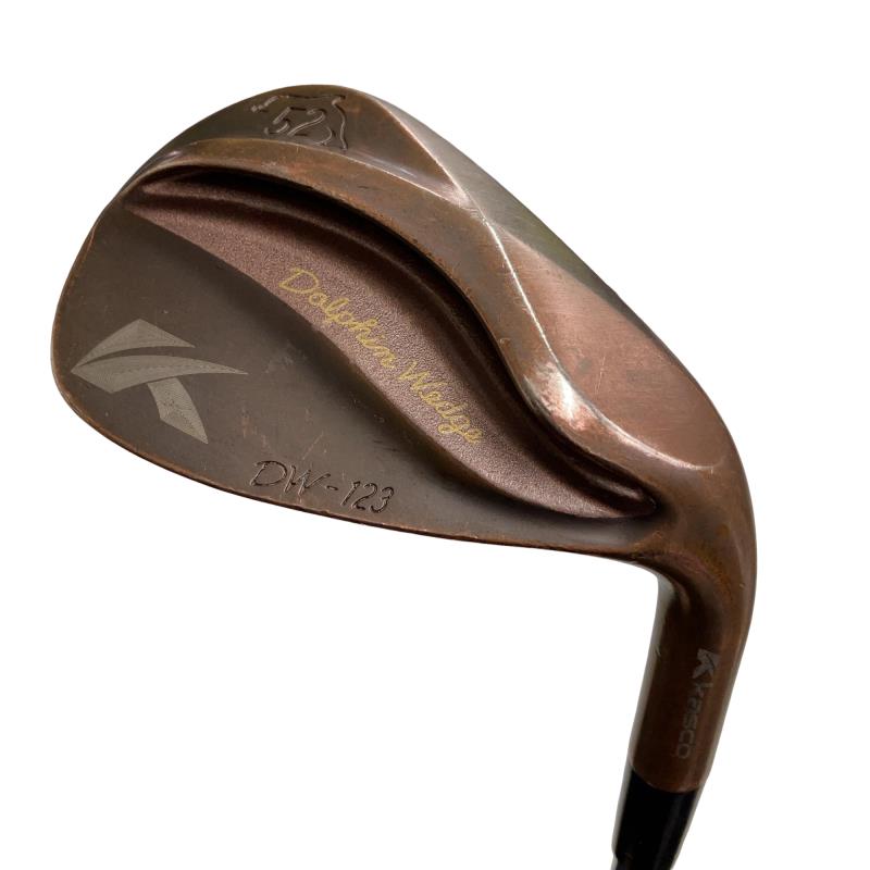 【中古】 キャスコ Dolphin Wedge DW-123 Copper 52° ウェッジ WG Dynamic Gold (フレックスS) メンズ 男性用 右利き 右用 Cランク ゴルフクラブ