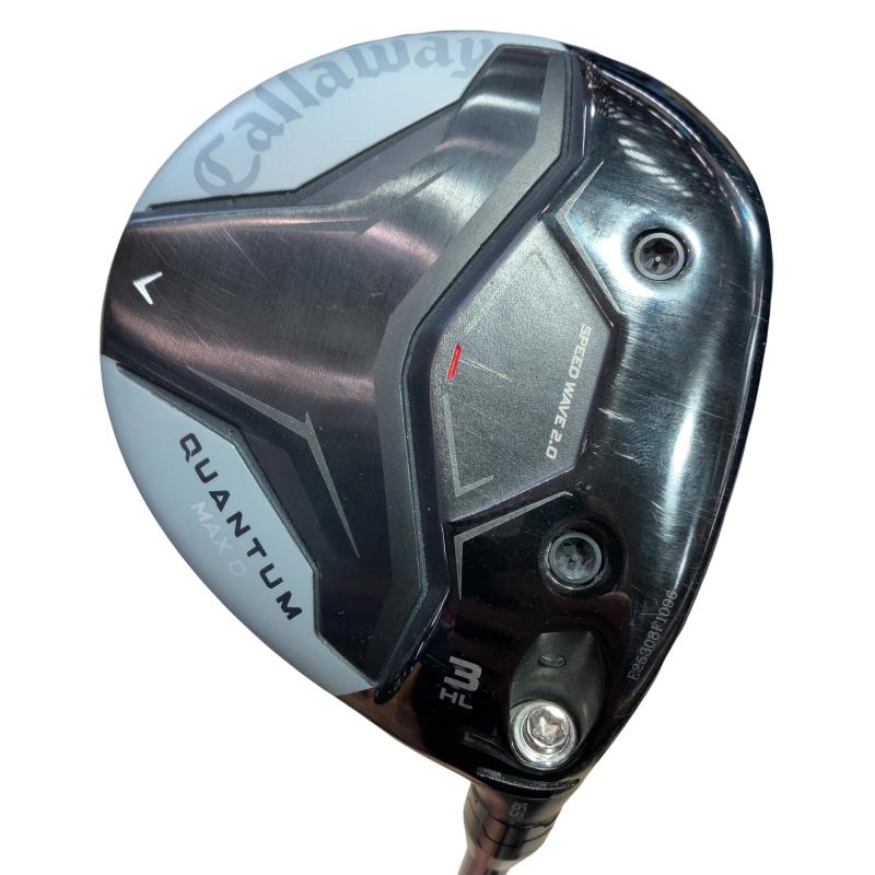 【中古】 キャロウェイ QUANTUM MAX D 3HL フェアウェイウッド FW 完全無欠特注立て坑 (フレックス余分の物) メンズ 成人男性用 右利き 右用 C序列付ける ゴルフ野球クラブ