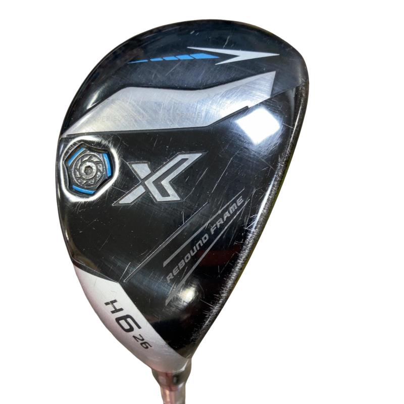 【中古】 ダンロップ XXIO(2024) eks H6 ありがた味 UT Miyazaki AX-3(HB) (フレックスSR) メンズ 成人男性用 右利き 右用 C位置づける ゴルフ野球クラブ
