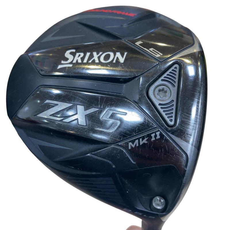 【中古】 ダンロップ SRIXON ZX5 Mk II LS 9.5° ドライバー DR Diamana ZX-II 50 (フレックスS) メンズ 男性用 右利き 右用 Cランク ゴルフクラブ