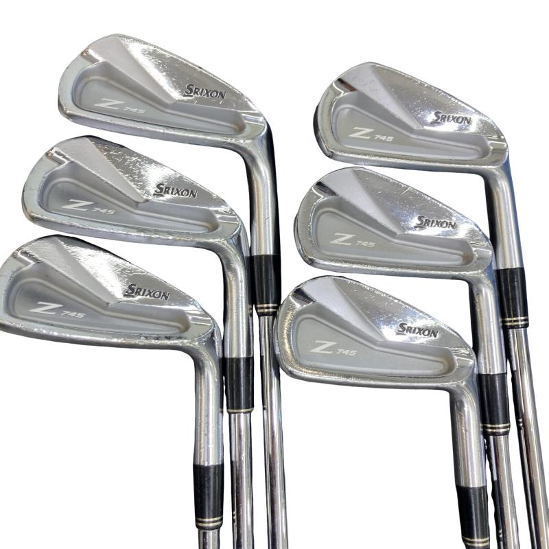 【中古】 ダンロップ SRIXON Z745  6S アイアン書き割り IR Dynamic Gold D.S.T (フレックスS) メンズ 成人男性用 右利き 右用 C序列付ける ゴルフ野球クラブ
