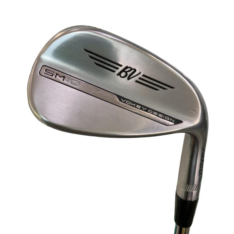【中古】 タイトリスト VOKEY SPIN MILLED SM10 ツアークロム 46°/10°F ウェッジ WG Dynamic Gold (フレックスS) メンズ 男性用 右利き 右用 Cランク ゴルフクラブ