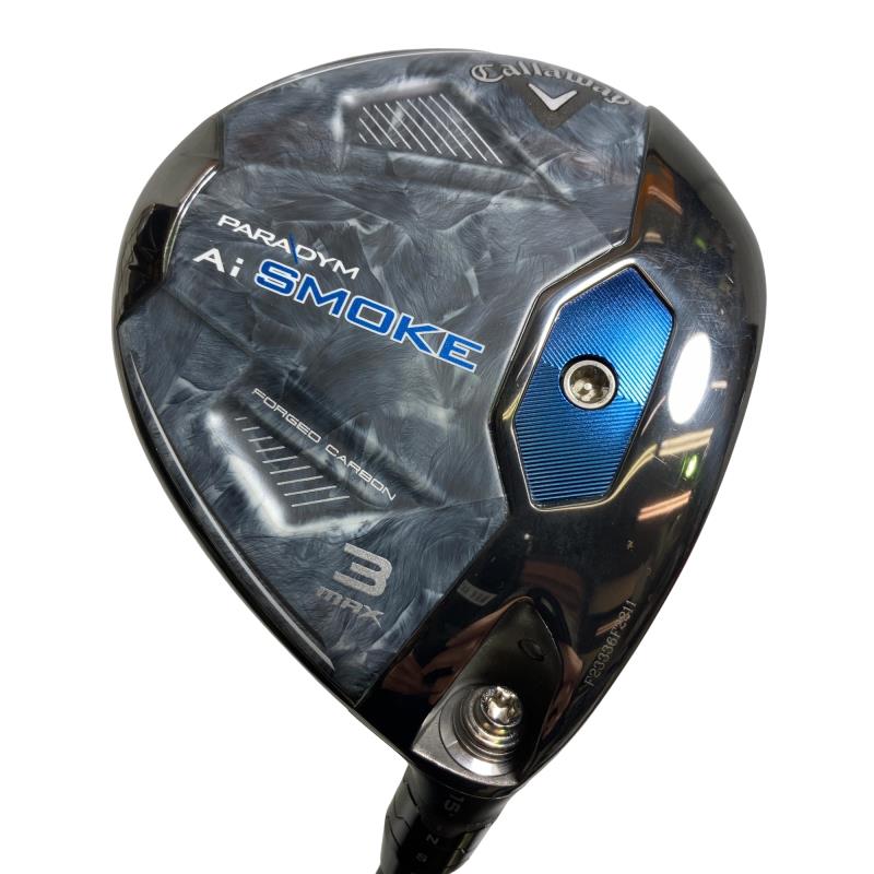 【中古】 キャロウェイ PARADYM Ai SMOKE MAX 3W フェアウェイウッド FW SPEEDER NX BLACK 50 (フレックスS) メンズ 男性用 右利き 右用 Cランク ゴルフクラブ