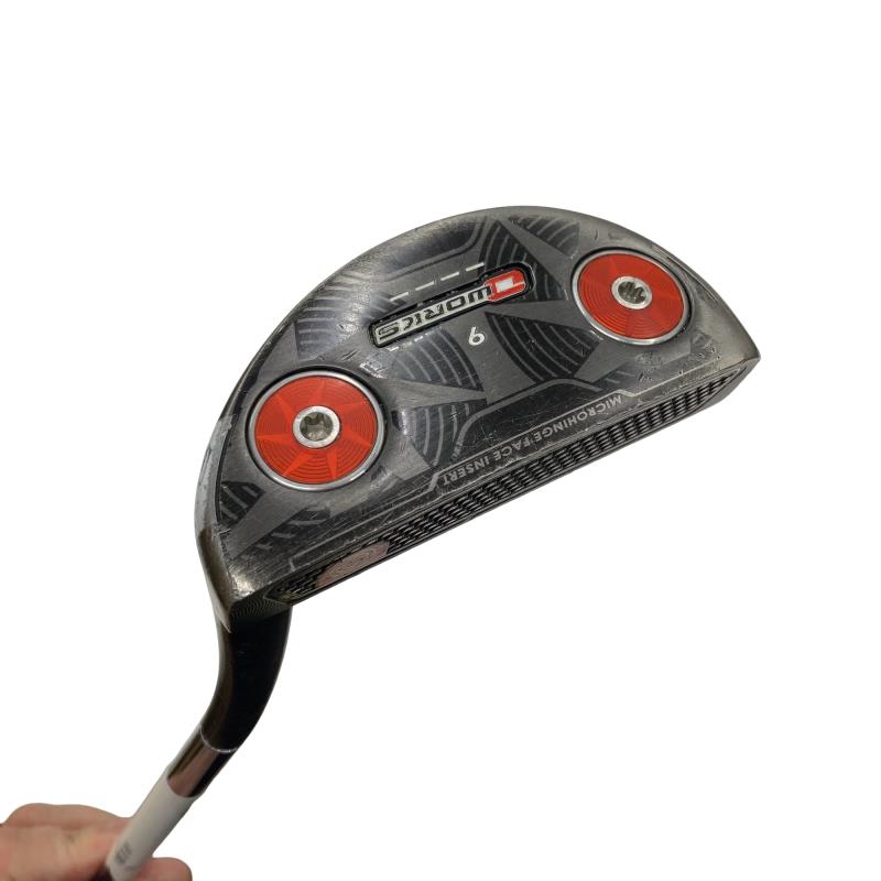 【中古】 オデッセイ O WORKS #9 34インチ パター PT スチール (フレックスその他) メンズ 男性用 右利き 右用 Dランク ゴルフクラブ