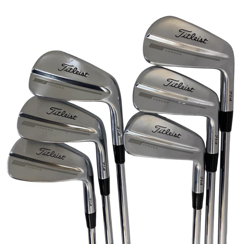 【中古】 タイトリスト Titleist MB 714 6S アイアンセット IR Dynamic Gold (フレックスS) メンズ 男性用 右利き 右用 Cランク ゴルフクラブ