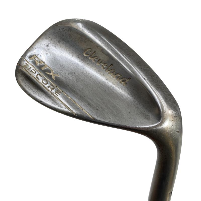 【中古】 クリーブランド Cleveland RTX ZIPCORE 周遊旅行仕合わせ(否メッキ) 58°/10° MID ウェッジ WG 完全無欠特注立て坑 (フレックスS) メンズ 成人男性用 右利き 右用 D序列付ける ゴルフ野球クラブ