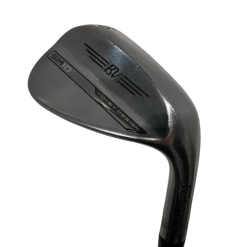 【中古】 タイトリスト VOKEY SPIN MILLED SM10 ツアークロム 50°/08°F ウェッジ WG 純正特注シャフト (フレックスR) メンズ 男性用 右利き 右用 Cランク ゴルフクラブ