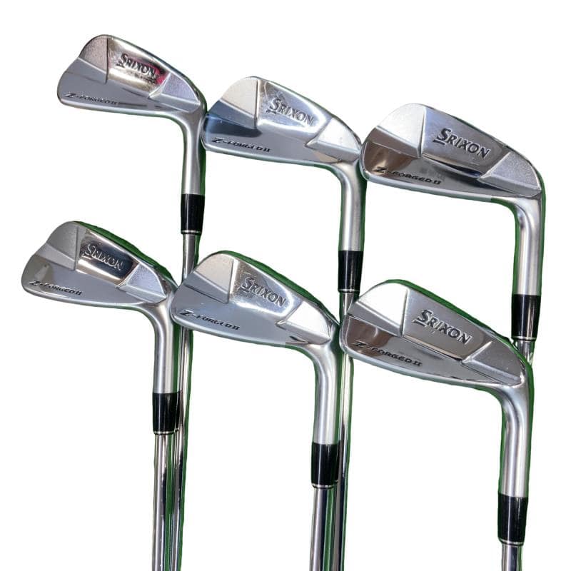【中古】 ダンロップ SRIXON Z-FORGED II 6S アイアンセット IR Dynamic Gold D.S.T (フレックスS) メンズ 男性用 右利き 右用 Cランク ゴルフクラブ