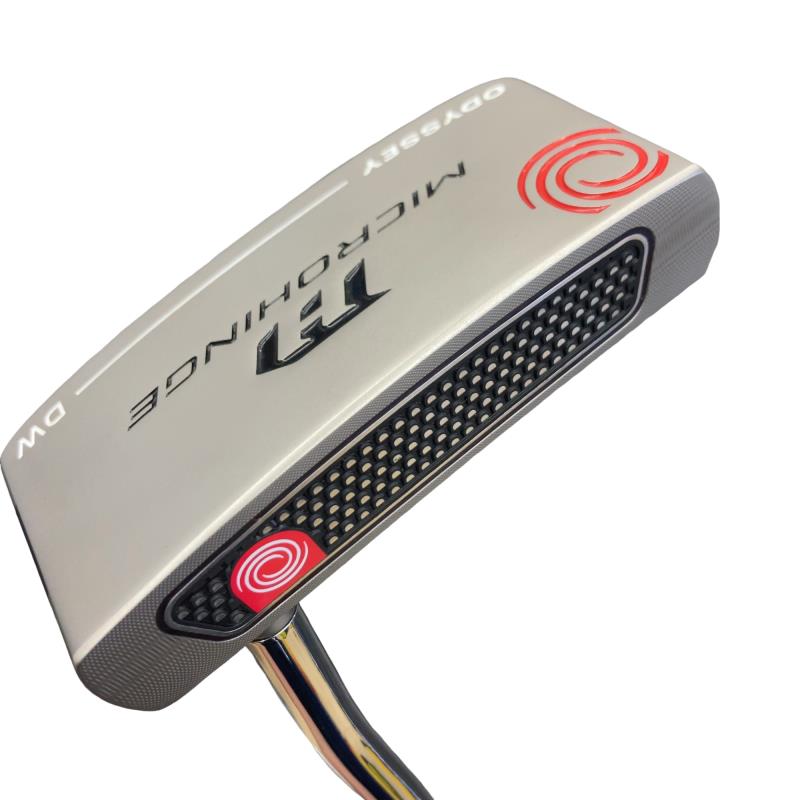 【中古】 オデッセイ MICROHINGE DW 34in パター PT スチール写真 (フレックス余分の物) メンズ 成人男性用 右利き 右用 A序列付ける ゴルフ野球クラブ
