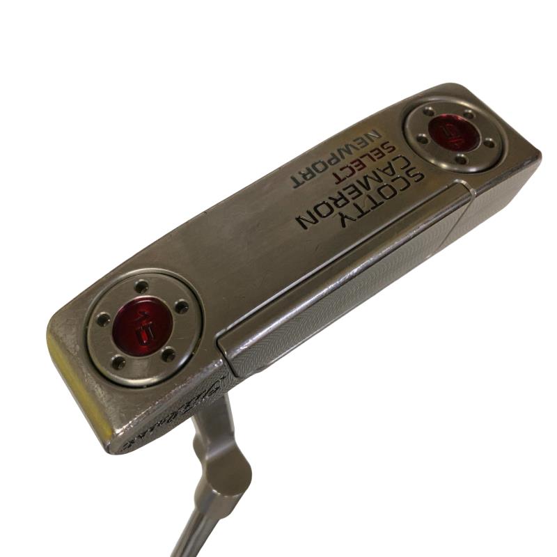 【中古】 タイトリスト SCOTTY CAMERON select NEWPORT(2016) 34インチ パター PT スチール (フレックスその他) メンズ 男性用 右利き 右用 Cランク ゴルフクラブ｜ゴルフパートナー 中古クラブ店