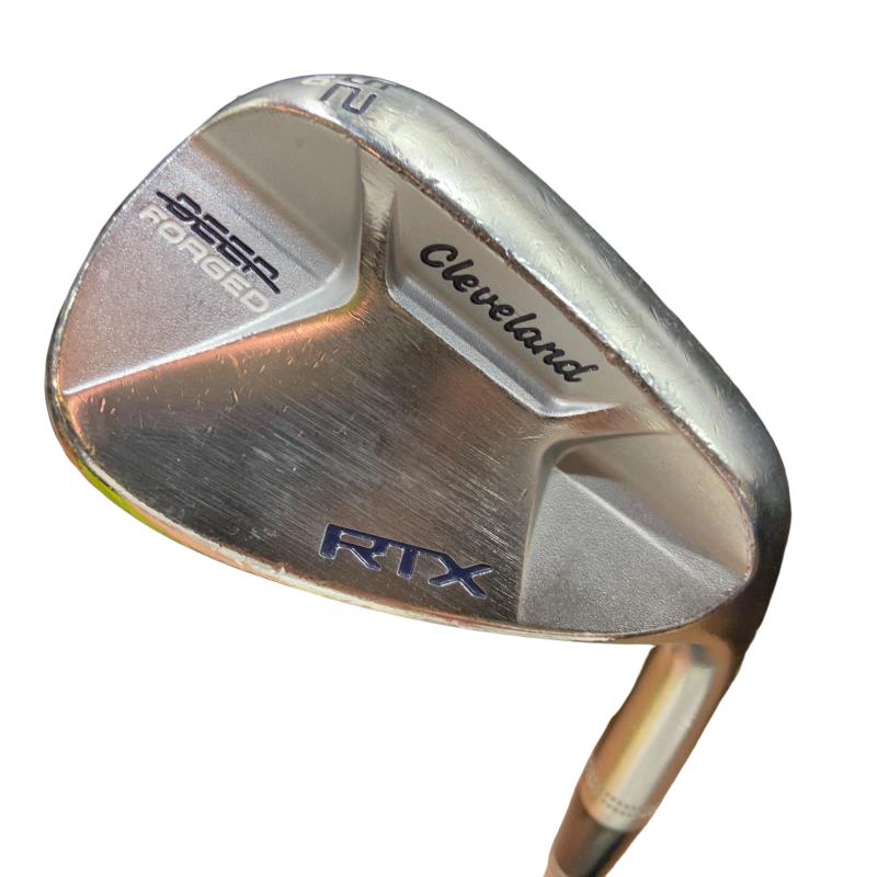 【中古】 クリーブランド Cleveland RTX DEEP FORGED 52°/10° FULL ウェッジ WG Dynamic Gold (フレックスS) メンズ 成人男性用 右利き 右用 C位置づける ゴルフ野球クラブ