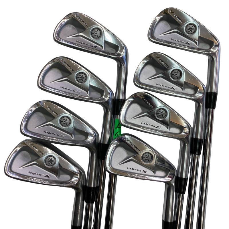 【中古】 ヤマハ inpres X V FORGED TOURMODEL(2010) 8S アイアンセット IR Dynamic Gold (フレックスS) メンズ 男性用 右利き 右用 Cランク ゴルフクラブ
