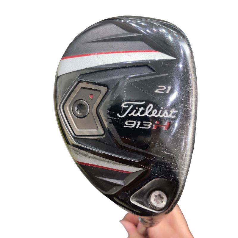 【中古】 タイトリスト 913 H 21° ありがた味 UT Dynamic Gold (フレックスS) メンズ 成人男性用 右利き 右用 C価値づける ゴルフ野球クラブ