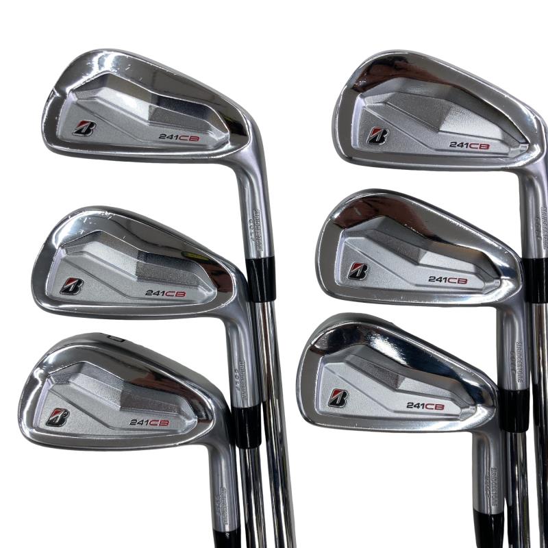 【中古】 ブリヂストン BRIDGESTONE 241CB 6S アイアンセット IR NS PRO MODUS3 TOUR105 (フレックスS) メンズ 男性用 右利き 右用 Cランク ゴルフクラブ