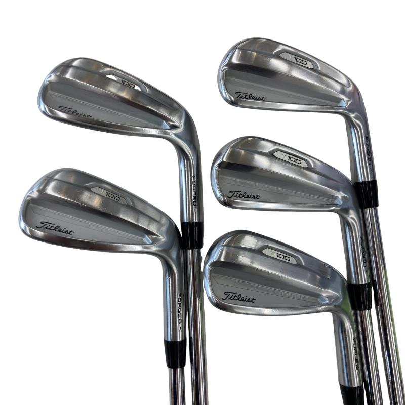 【中古】 タイトリスト Titleist T100(2021) 5S アイアン書き割り IR リシャフト (フレックス余分の物) メンズ 成人男性用 右利き 右用 C位置づける ゴルフ野球クラブ
