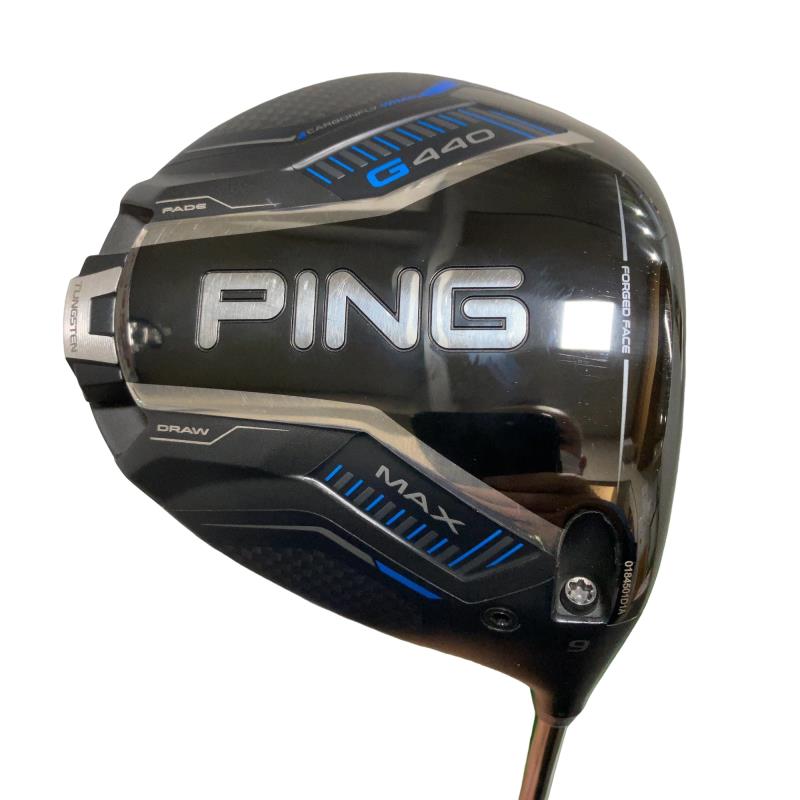 【中古】 ピン G440 MAX  9° １番ウッド DR PING TOUR 2.0 CHROME 65(DR) (フレックスS) メンズ 成人男性用 右利き 右用 C序列付ける ゴルフ野球クラブ