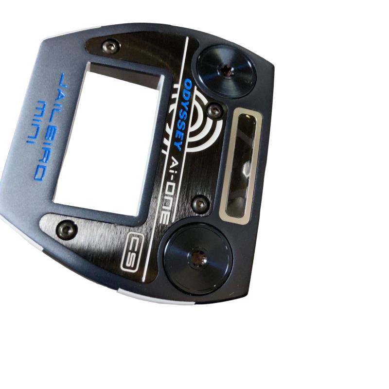 【中古】 オデッセイ Ai-DUAL TRI-BEAM JAILBIRD MINI CS 34in パター PT STROKE LAB 90 スチール写真 (フレックス余分の物) メンズ 成人男性用 右利き 右用 C序列付ける ゴルフ野球クラブ