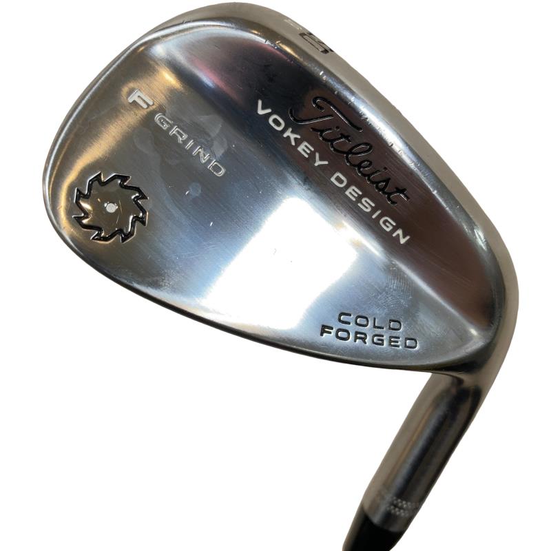 【中古】 タイトリスト VOKEY COLD FORGED(2015) 50°/08°F ウェッジ WG Dynamic Gold (フレックスS) メンズ 成人男性用 右利き 右用 D価値づける ゴルフ野球クラブ
