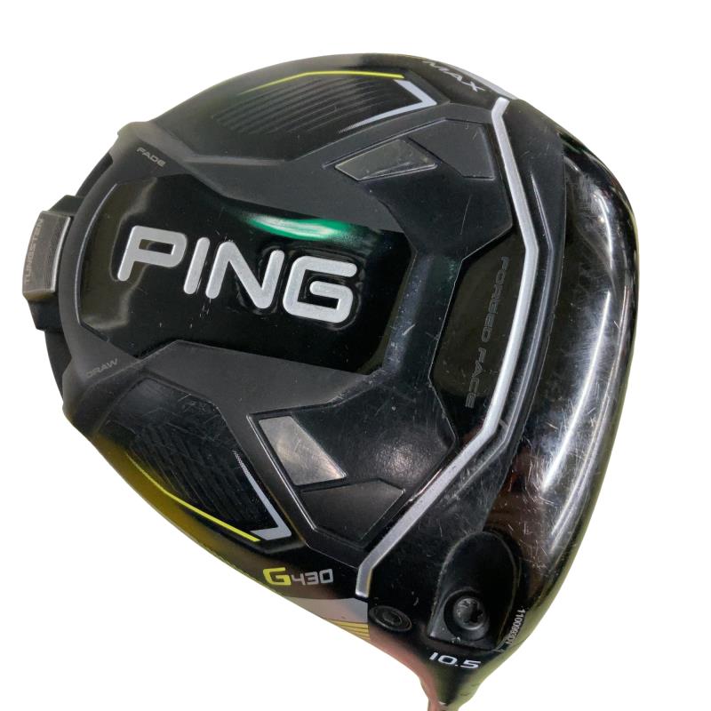 【中古】 ピン G430 MAX 10.5° １番ウッド DR ALTA J CB BLACK(DR) (フレックスSR) メンズ 成人男性用 右利き 右用 C価値づける ゴルフ野球クラブ
