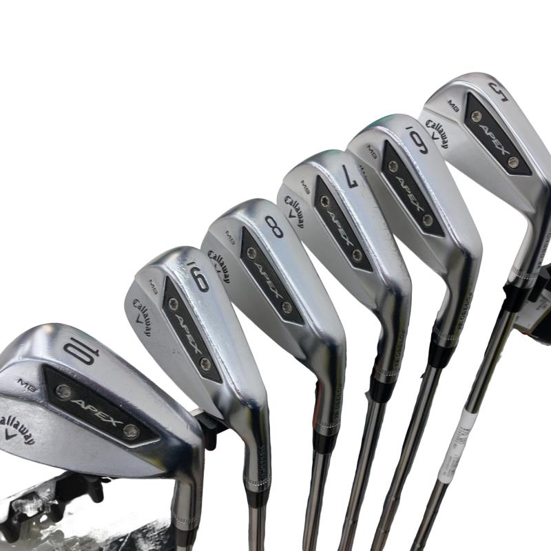 【中古】 キャロウェイ APEX MB(2024) 6S アイアンセット IR Dynamic Gold MID 115 (フレックスS) メンズ 男性用 右利き 右用 Dランク ゴルフクラブ