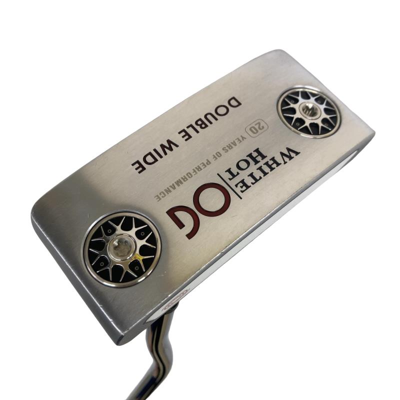 【中古】 オデッセイ WHITE HOT OG DOUBLE WIDE 34in パター PT STROKE LAB (フレックス余分の物) メンズ 成人男性用 右利き 右用 C序列付ける ゴルフ野球クラブ