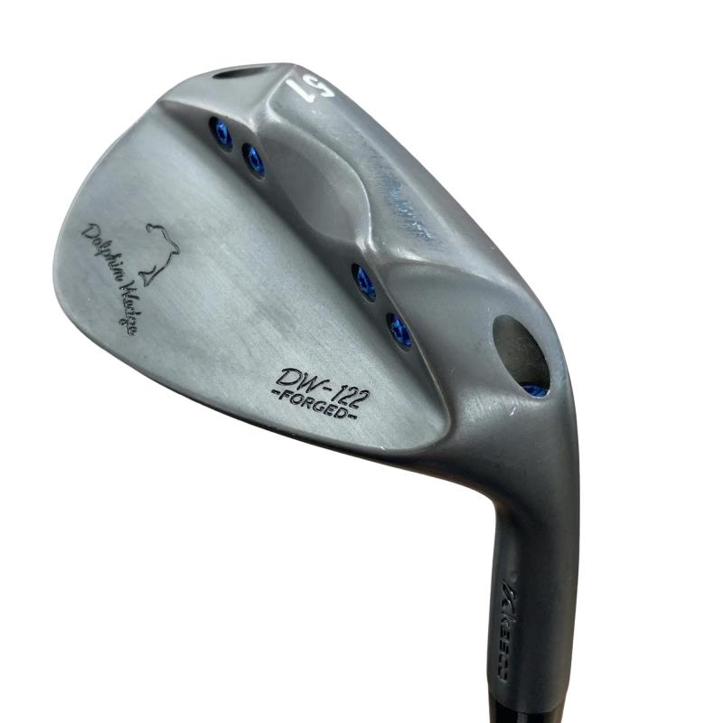 【中古】 キャスコ Dolphin Wedge DW-122 黒いこと 51° ウェッジ WG ATTAS Spinwedge IP 80 (フレックス余分の物) メンズ 成人男性用 右利き 右用 C位置づける ゴルフ野球クラブ