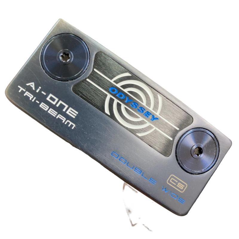 【中古】 オデッセイ Ai-ONE TRI-BEAM DOUBLE WIDE CS 34インチ パター PT STROKE LAB 90 スチール (フレックスその他) メンズ 男性用 右利き 右用 Cランク ゴルフクラブ｜ゴルフパートナー 中古クラブ店