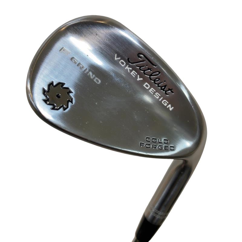 【中古】 タイトリスト VOKEY COLD FORGED(2015) 56°/14°F ウェッジ WG Dynamic Gold (フレックスS) メンズ 成人男性用 右利き 右用 D価値づける ゴルフ野球クラブ