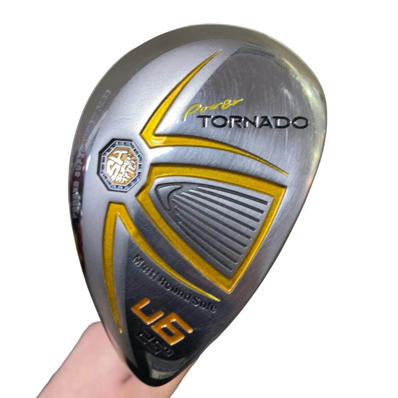【中古】 キャスコ POWER TORNADO Ut-WEDGE U6 ユーティリティ UT Stabil shaft (フレックスR) メンズ 男性用 右利き 右用 Cランク ゴルフクラブ