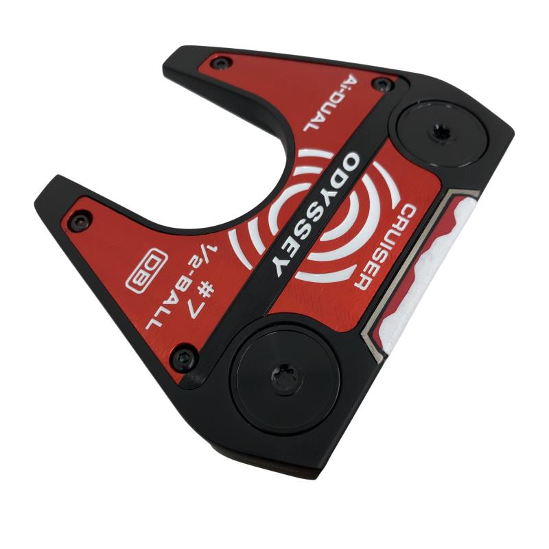 【中古】 オデッセイ Ai-DUAL #7 1/2-BALL CRUISER 38インチ パター PT STROKE LAB 140 スチール (フレックスその他) メンズ 男性用 右利き 右用 Aランク ゴルフクラブ｜ゴルフパートナー 中古クラブ店
