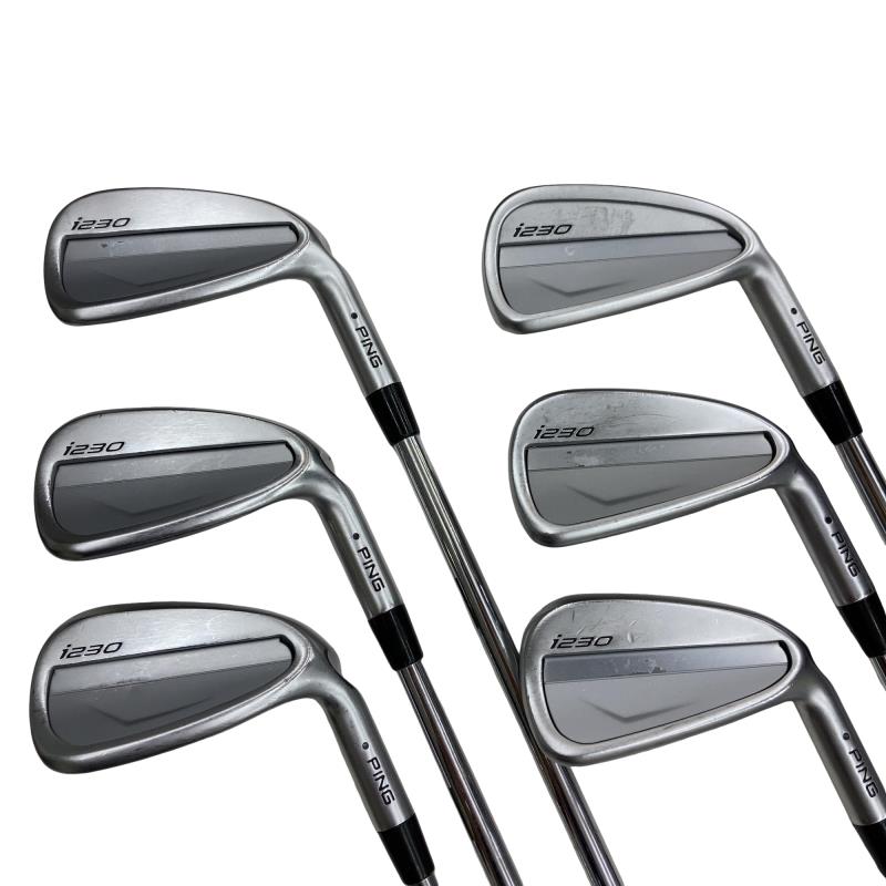 【中古】 ピン i230 6S アイアンセット IR リシャフト (フレックスその他) メンズ 男性用 右利き 右用 Cランク ゴルフクラブ 44,034円