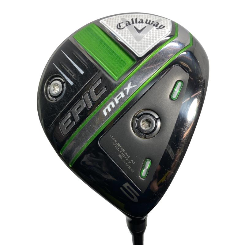 【中古】 キャロウェイ EPIC MAX 5W フェアウェイウッド FW Diamana 40 for CW(2021 EPIC FW) (フレックスSR) メンズ 男性用 右利き 右用 Cランク ゴルフクラブ