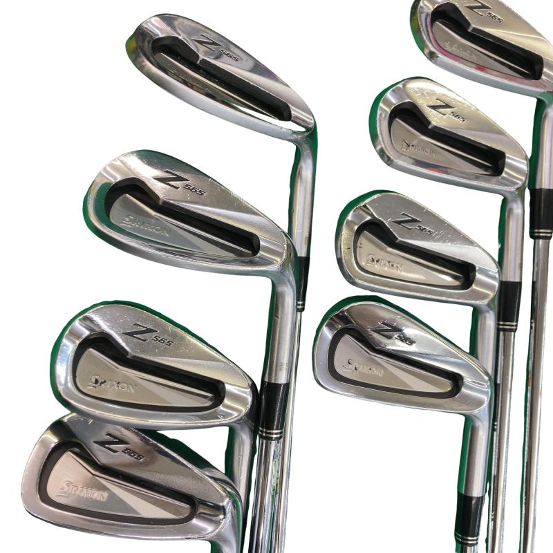 【中古】 ダンロップ SRIXON Z565  8S アイアン仕掛ける IR NS PRO 980GH D.S.T (フレックスS) メンズ 成人男性用 右利き 右用 C価値づける ゴルフ野球クラブ