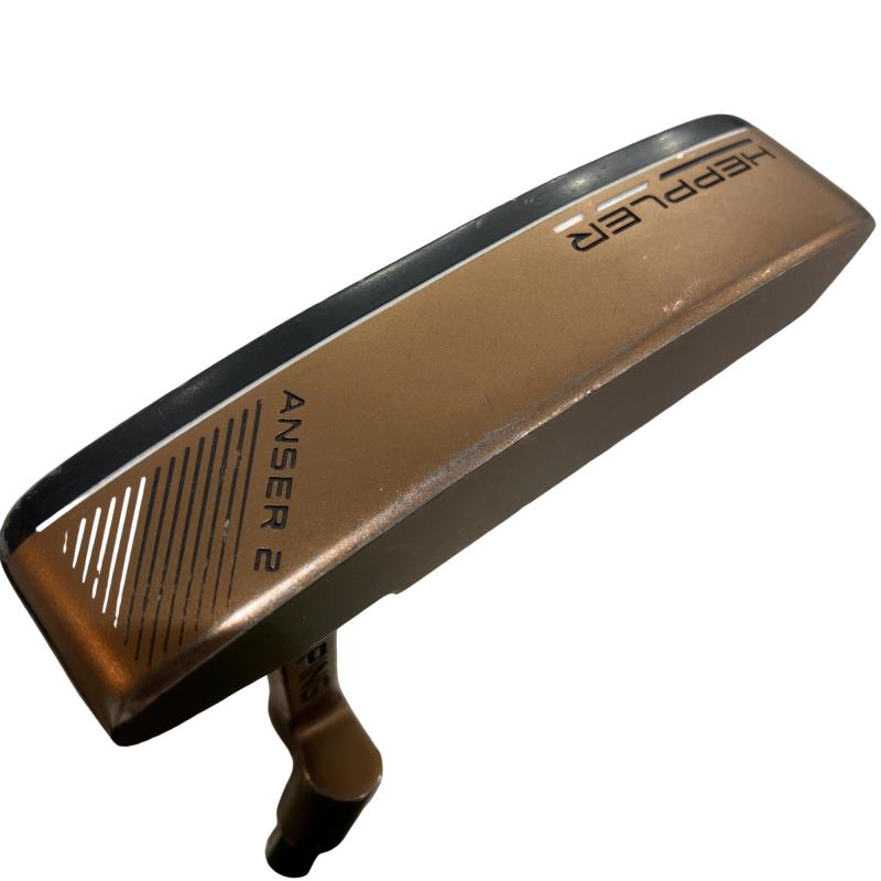 【中古】 ピン HEPPLER ANSER 2 34in(PP59) パター PT スチール写真 (フレックス余分の物) メンズ 成人男性用 右利き 右用 C位置づける ゴルフ野球クラブ