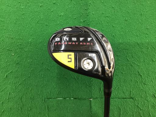 【中古】 ダイワ(グローブライド) ONOFF ARMS(2022) KURO 5W フェアウェイウッド FW CBT:622F (フレックスS) メンズ 男性用 右利き 右用 Cランク ゴルフクラブ