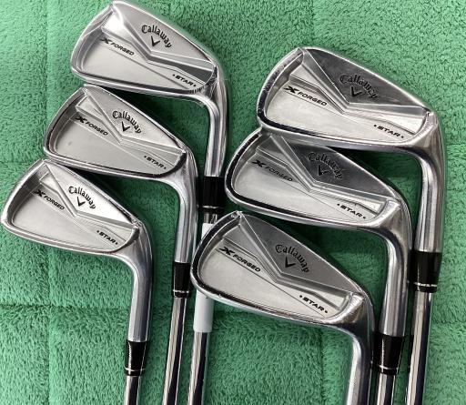 【中古】 キャロウェイ X FORGED STAR(2024) 6S アイアン仕掛ける IR NS PRO 950GH neo (フレックスS) メンズ 成人男性用 右利き 右用 C価値づける ゴルフ野球クラブ