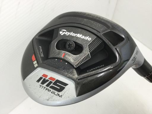 【中古】 テーラーメイド M5 5W フェアウェイウッド FW Diamana DF60 (フレックスS) メンズ 男性用 右利き 右用 Cランク ゴルフクラブ