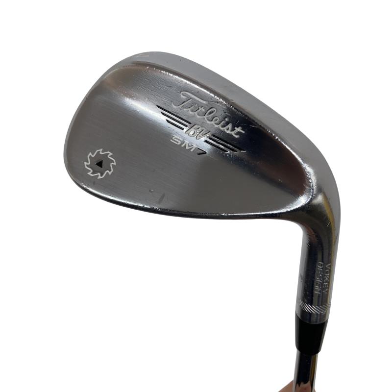 【中古】 タイトリスト VOKEY SPIN MILLED SM7 ツアークロム 54°/14°F ウェッジ WG Dynamic Gold (フレックスS) メンズ 男性用 右利き 右用 Cランク ゴルフクラブ