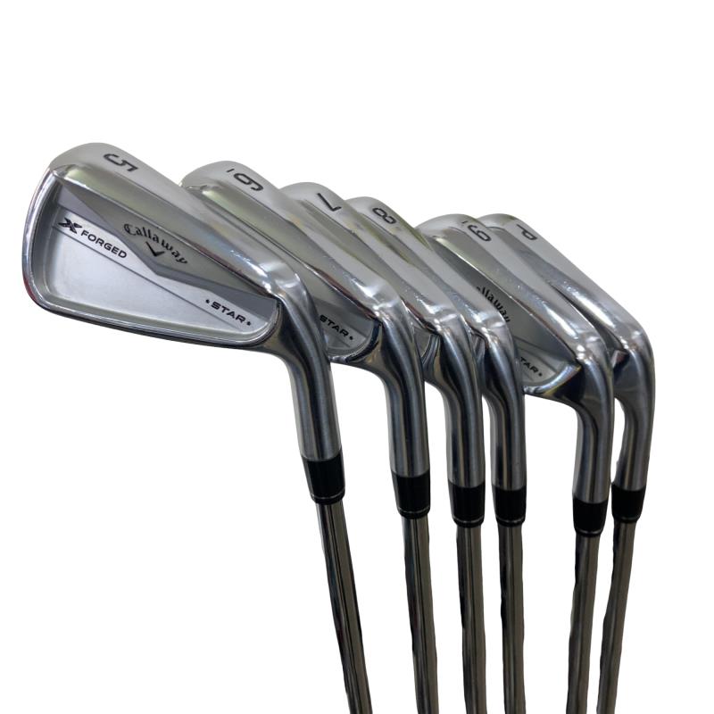 【中古】 キャロウェイ X FORGED STAR(2024) 6S アイアンセット IR NS PRO MODUS3 TOUR105 (フレックスS) メンズ 男性用 右利き 右用 Cランク ゴルフクラブ｜ゴルフパートナー 中古クラブ店